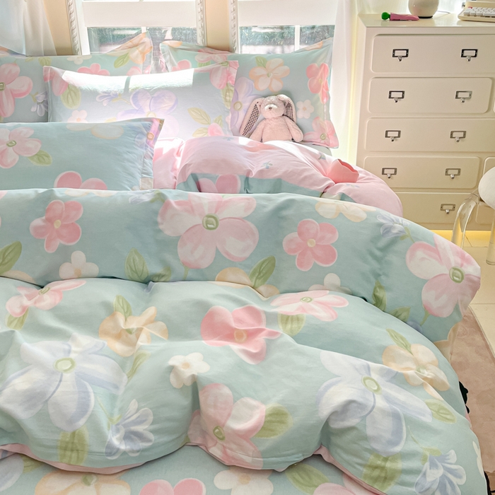 91家纺网 家纺一手货源 找家纺 莱通家纺 2025春夏新款12868印花单被套（预留缩水±5公分，商家提供买家秀） 安可