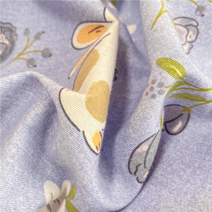 91家纺网 家纺一手货源 找家纺 （优质买家秀 热卖不断货）A类母婴级纯棉全棉磨毛四件套全棉纯棉全棉磨毛四件套百分百纯棉全棉磨毛四件套 花园兔