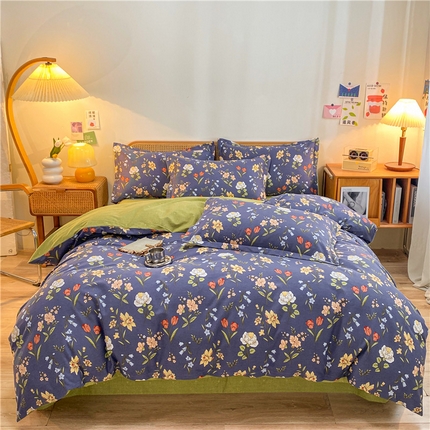 91家纺网 家纺一手货源 找家纺 （优质买家秀 热卖不断货）卡通A类母婴级纯棉全棉磨毛被套三件套全棉纯棉磨毛被套三件套纯棉全棉磨毛被套 梦溪