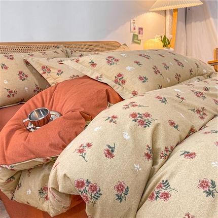 91家纺网 家纺一手货源 找家纺 （总）（优质买家秀 热卖不断货）A类母婴级纯棉全棉磨毛四件套全棉纯棉全棉磨毛四件套百分百纯棉全棉磨毛四件套