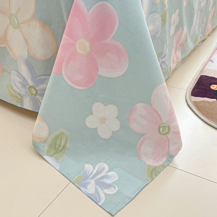 91家纺网 家纺一手货源 找家纺 莱通家纺 2025春夏新款12868印花单床单 安可