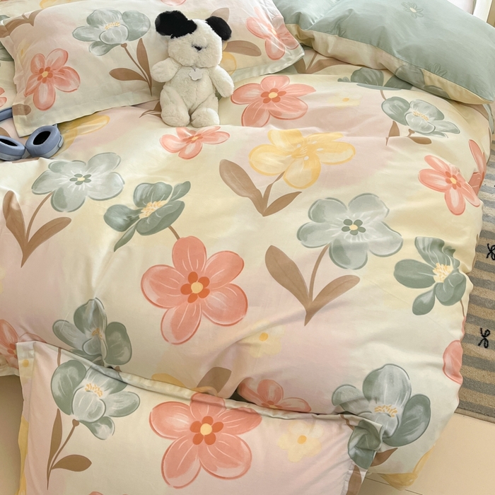 91家纺网 家纺一手货源 找家纺 （总）莱通家纺 2025春夏新款12868印花四件套