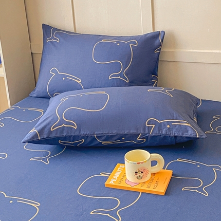 91家纺网 家纺一手货源 找家纺 （总）（优质买家秀 热卖不断货）A类母婴级卡通花卉儿童纯棉全棉床单纯棉全棉床笠全棉纯棉床单床笠三件套-床单