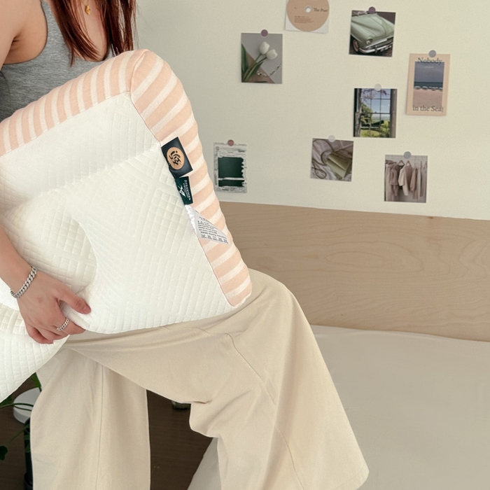 91家纺网 家纺一手货源 找家纺 （总）伟邦枕芯 2025新款韩式U型反牵引枕枕头枕芯