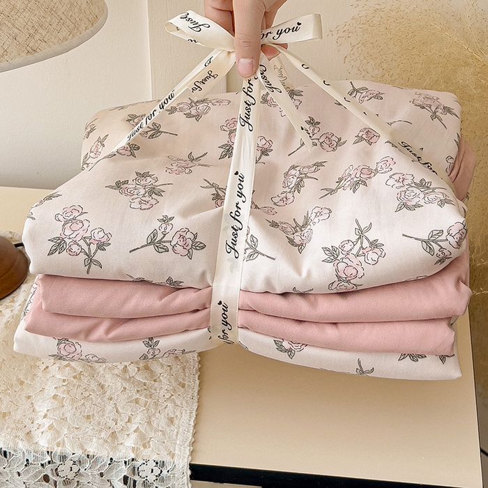 91家纺网 家纺一手货源 找家纺 金梦拉家纺 2025直播爆款全新A类加厚双层纱系列四件套（高版本） 黛露丝