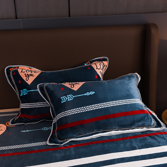 91家纺网 家纺一手货源 找家纺 （总）眠多宝 2025新款230克高克重牛奶绒单品枕套舒适保暖