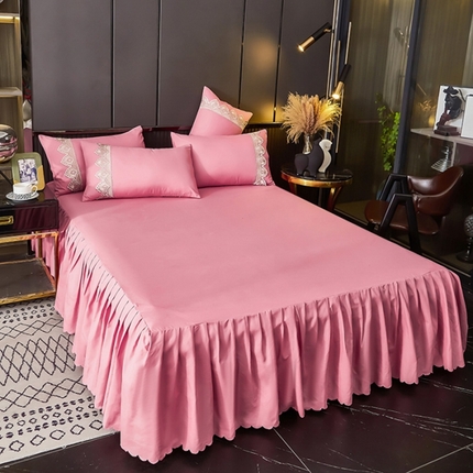 91家纺网 家纺一手货源 找家纺 （总）莉莉安2025新款梦镜系列单床裙