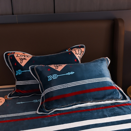 91家纺网 家纺一手货源 找家纺 （总）眠多宝 2025新款230克高克重牛奶绒单品枕套舒适保暖