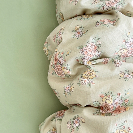 91家纺网 家纺一手货源 找家纺 （总1）金梦拉家纺 2025直播爆款全新A类加厚双层纱系列四件套（高版本）