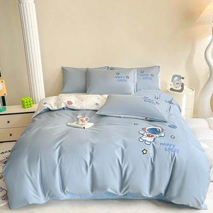 91家纺网 家纺一手货源 找家纺 （总）沐辰 2025新款全棉13372印加绣四件套