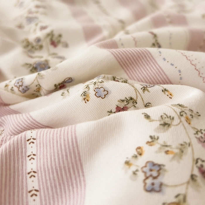 91家纺网 家纺一手货源 找家纺 金梦拉家纺 2025直播爆款全新A类加厚双层纱系列四件套（高版本） 花田错