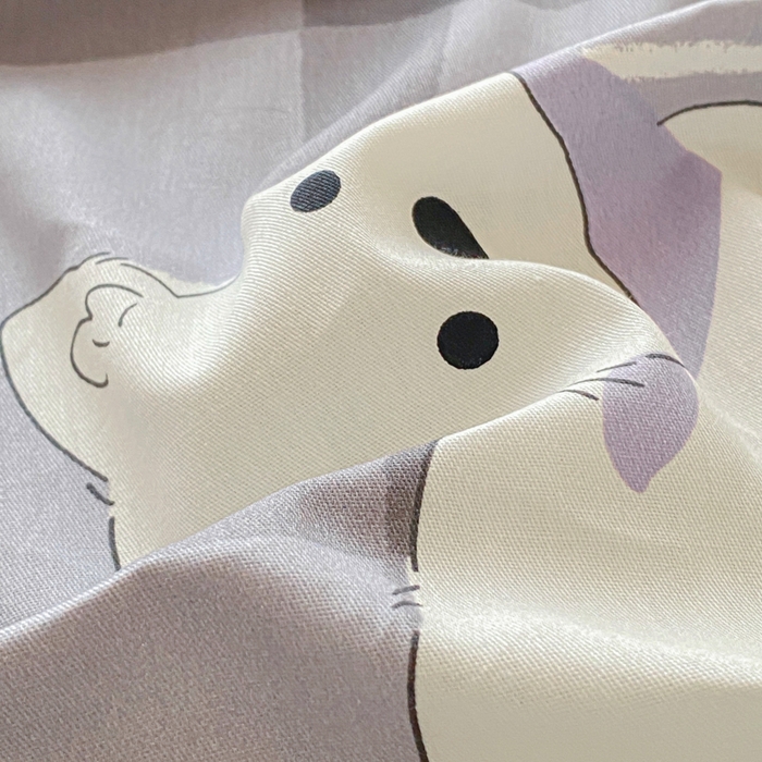 91家纺网 家纺一手货源 找家纺 （优质买家秀 热卖不断货）A类母婴级卡通花卉儿童纯棉全棉床单纯棉全棉床笠全棉纯棉床单床笠三件套-床笠 呆萌