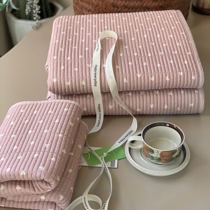 91家纺网 家纺一手货源 找家纺 （总）汇庭 2025新款蔓莎床盖三件套系列