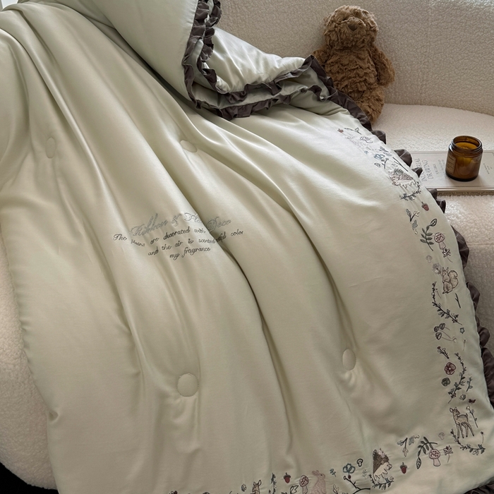 91家纺网 家纺一手货源 找家纺 （总）汇庭 2025新款绿野仙踪春秋系列冬被