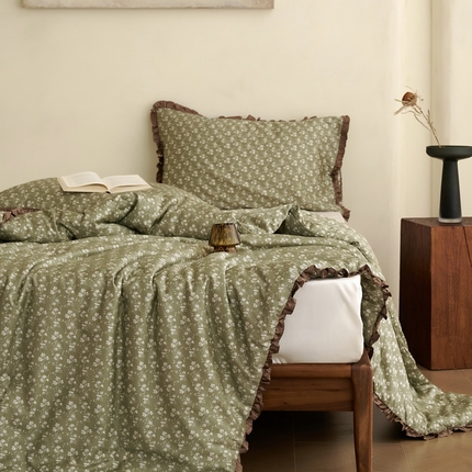 汇庭 2025新款秋冬新款·铂金雅棉春秋系列·棚拍 苏美尔绿