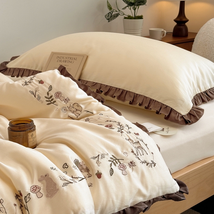 91家纺网 家纺一手货源 找家纺 汇庭 2025新款绿野仙踪春秋系列冬被 裸玉