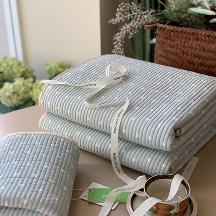 汇庭 2025新款蔓莎床盖三件套系列 小爱心兰