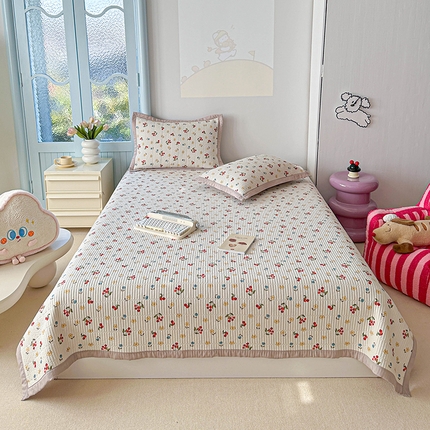 91家纺网 家纺一手货源 找家纺 （总）源舜家纺 2025新款无弹针织棉床盖三件套