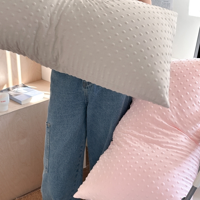 91家纺网 家纺一手货源 找家纺 （总）伟邦枕芯 2025新款日式3d豆豆按摩枕