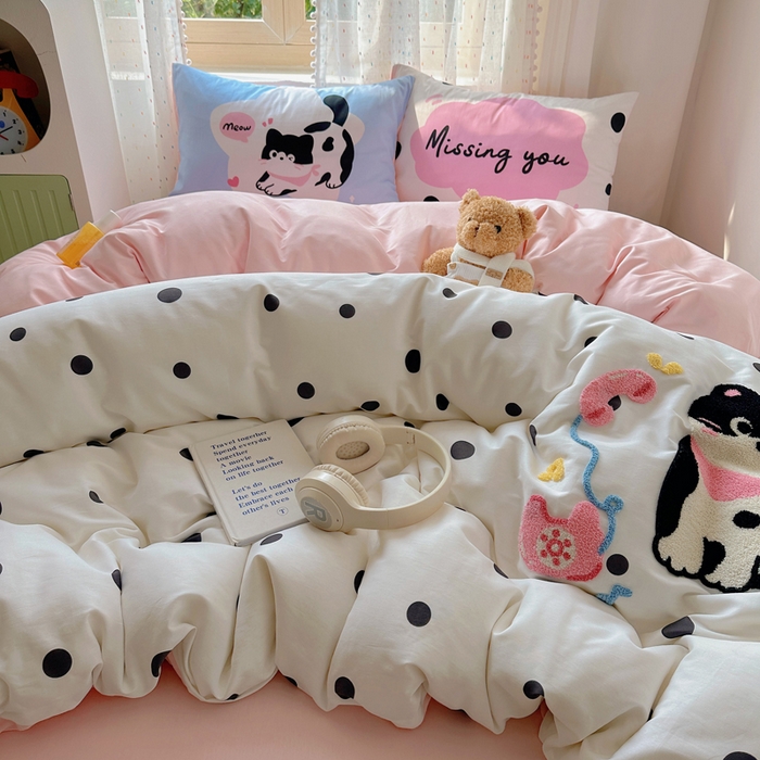 91家纺网 家纺一手货源 找家纺 （总）美乐迪家纺 2025新款全棉绣花毛巾绣四件套