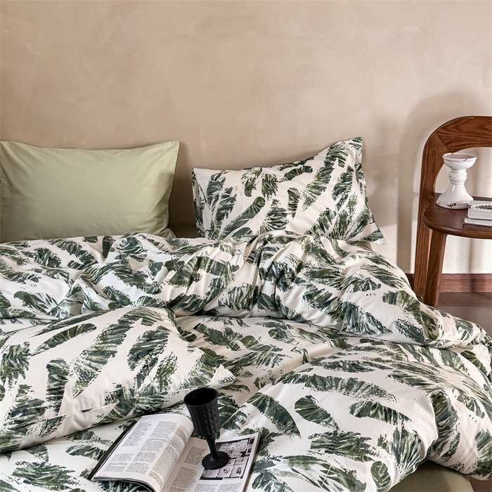 91家纺网 家纺一手货源 找家纺 （总）窝米 2025春季新品全棉13370系列全棉治愈风花卉系列四件套