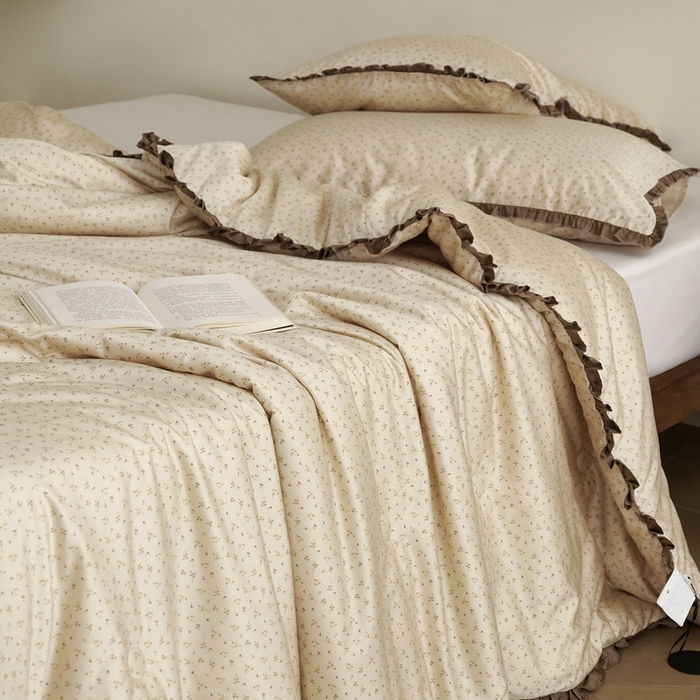 91家纺网 家纺一手货源 找家纺 汇庭 2025新款秋冬新款·铂金雅棉春秋系列·棚拍 生如夏花