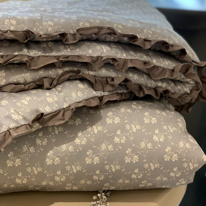 91家纺网 家纺一手货源 找家纺 汇庭 2025新款2024新款·铂金雅棉春秋系列 苏美尔灰