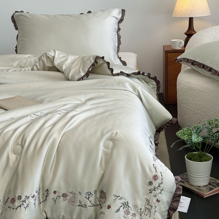 91家纺网 家纺一手货源 找家纺 （总）汇庭 2025新款绿野仙踪春秋系列冬被