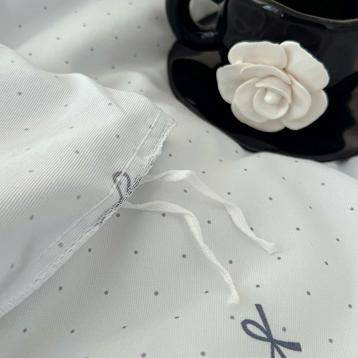 91家纺网 家纺一手货源 找家纺 优选 2025加厚针织棉双层纱四件套小碎花被套床单床笠款学生三件套新款直播爆款 芙丽