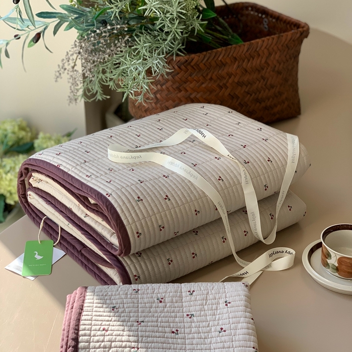 91家纺网 家纺一手货源 找家纺 （总）汇庭 2025新款蔓莎床盖三件套系列