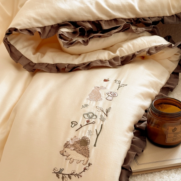 91家纺网 家纺一手货源 找家纺 汇庭 2025新款绿野仙踪春秋系列冬被 裸玉