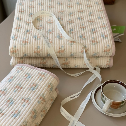 汇庭 2025新款蔓莎床盖三件套系列 花世界