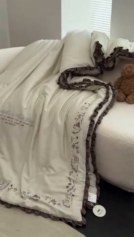 91家纺网 家纺一手货源 找家纺 （总）汇庭 2025新款绿野仙踪春秋系列冬被