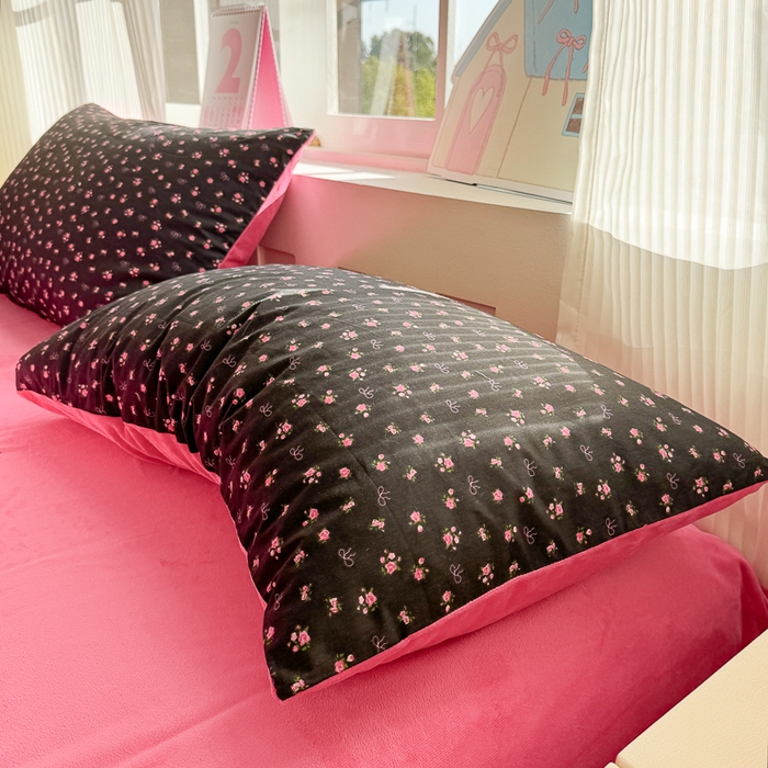 91家纺网 家纺一手货源 找家纺 千朵 2025新款全棉加豆豆绒四件套 恋歌