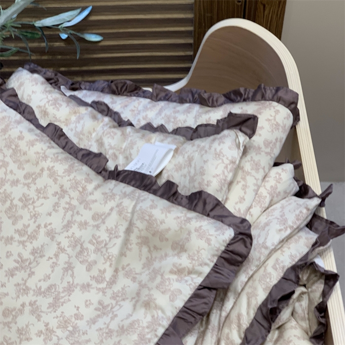 91家纺网 家纺一手货源 找家纺 汇庭 2025新款2024新款·铂金雅棉春秋系列嘉里咖