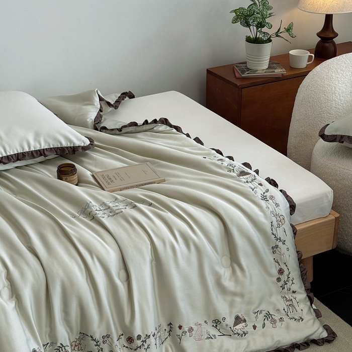 91家纺网 家纺一手货源 找家纺 （总）汇庭 2025新款绿野仙踪春秋系列冬被