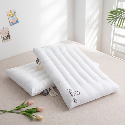 91家纺网 家纺一手货源 找家纺 （总）萌番宝 2025新款原棉低枕枕头低枕薄矮软枕家用护颈椎助睡眠儿童枕芯