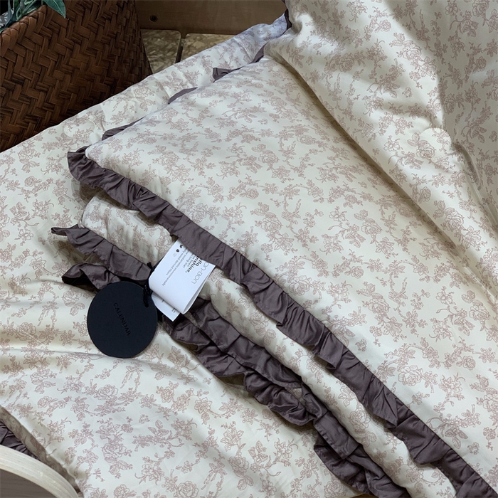 91家纺网 家纺一手货源 找家纺 汇庭 2025新款2024新款·铂金雅棉春秋系列嘉里咖