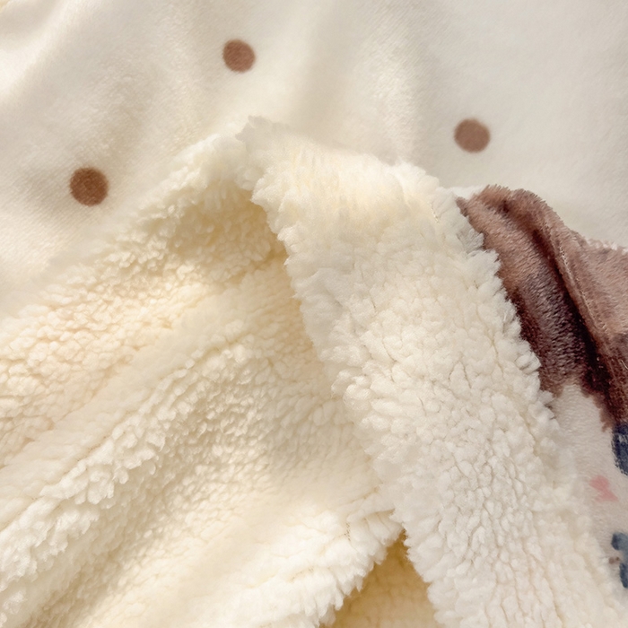 91家纺网 家纺一手货源 找家纺 （买家秀 爆款 不断货）A类母婴级婴童毯子牛奶绒毛毯牛奶绒毯子午睡毯珊瑚绒毛毯子羊羔绒毛毯羊羔绒毯子 洛丽塔-猫咪公主