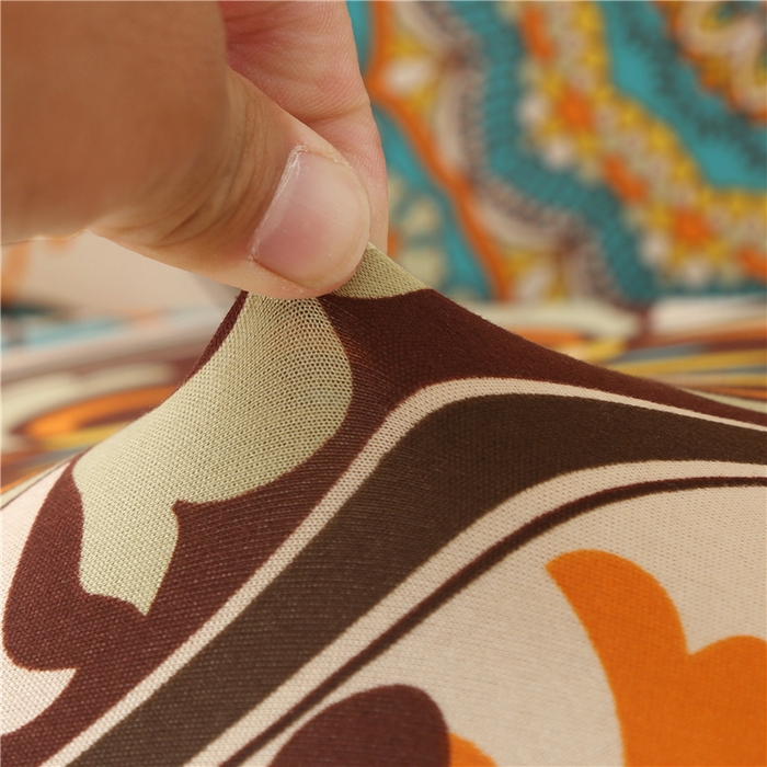 91家纺网 家纺一手货源 找家纺 雅竹家纺 牛奶丝印花沙发套 海棠