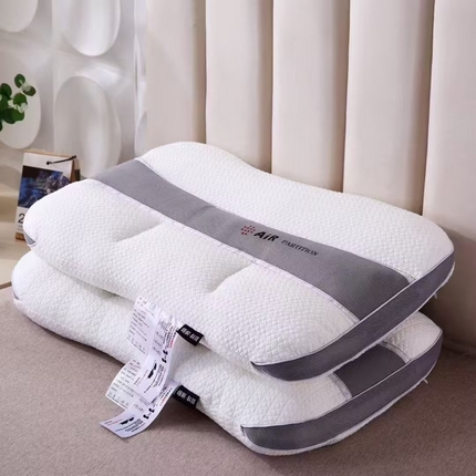 （总）羽凡居 2025新款立体空气护颈枕酒店枕芯枕头