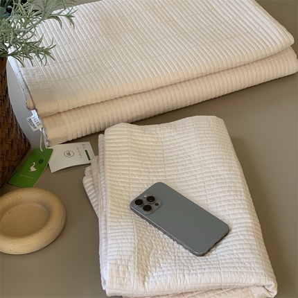 汇庭 2025新款赫本系列床盖三件套-实拍 奶茶色