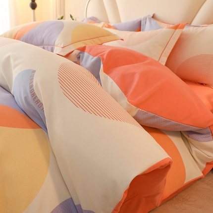 91家纺网 家纺一手货源 找家纺 （总）木易 2025新款全棉磨毛印花四件套