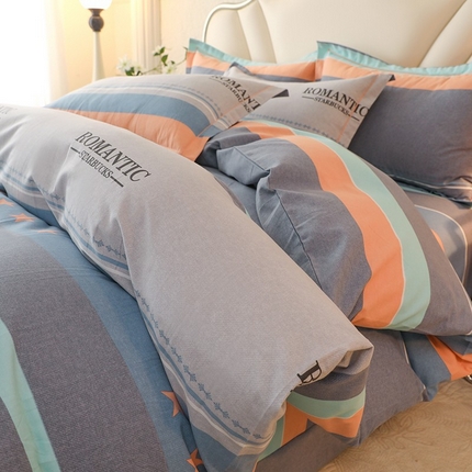 91家纺网 家纺一手货源 找家纺 （总）木易 2025新款全棉磨毛印花四件套