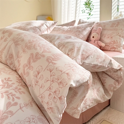 91家纺网 家纺一手货源 找家纺 （总）多品家纺 2025新款超柔水洗软糯云朵棉四件套