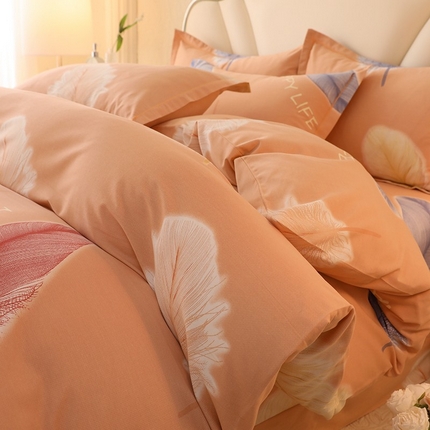 91家纺网 家纺一手货源 找家纺 （总）木易 2025新款全棉磨毛印花四件套