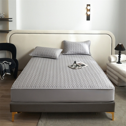 91家纺网 家纺一手货源 找家纺 （总）头等舱 2025新款全棉A类60支夹棉20大豆7A抗菌床笠（不含枕套）