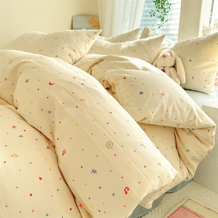 91家纺网 家纺一手货源 找家纺 （总）多品家纺 2025新款超柔水洗软糯云朵棉四件套