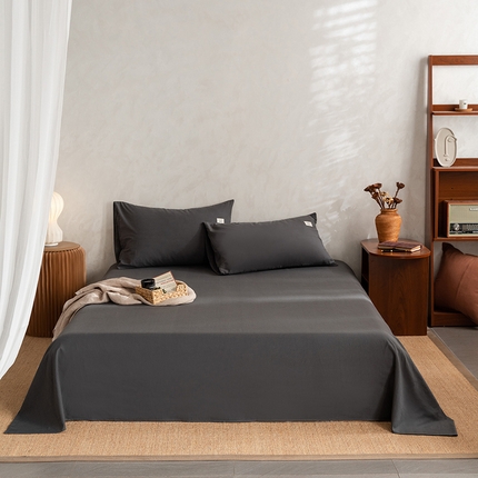 91家纺网 家纺一手货源 找家纺 （总）雅居纺家纺 2025新款全棉素色水洗棉单床单