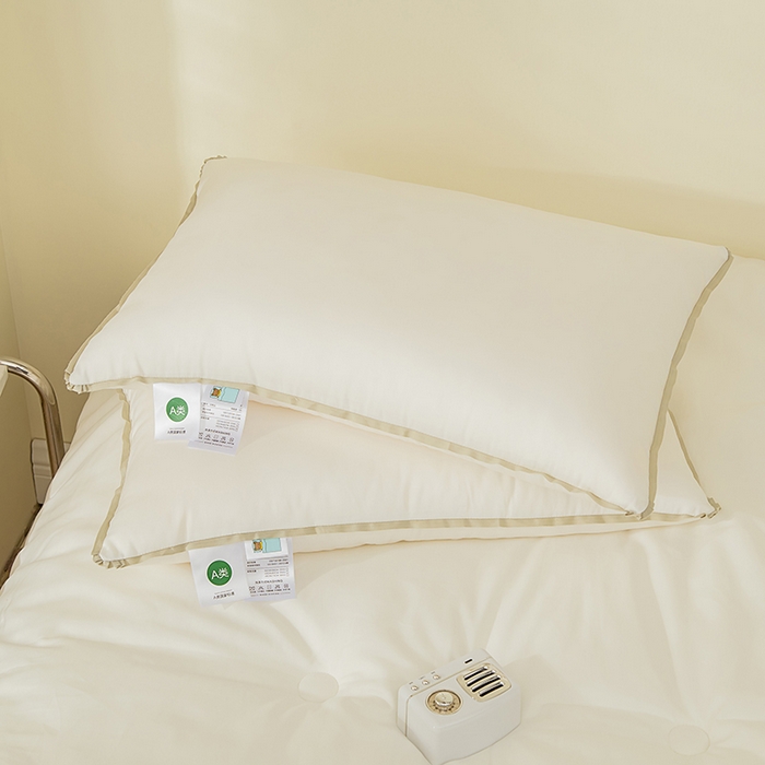 91家纺网 家纺一手货源 找家纺 （总）轻奢云感大豆舒睡枕儿童学生幼儿园枕芯枕头低枕软枕